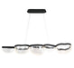 Lib & Co. - 12239-08 - LED Chandelier - Aveah - Sand Black
