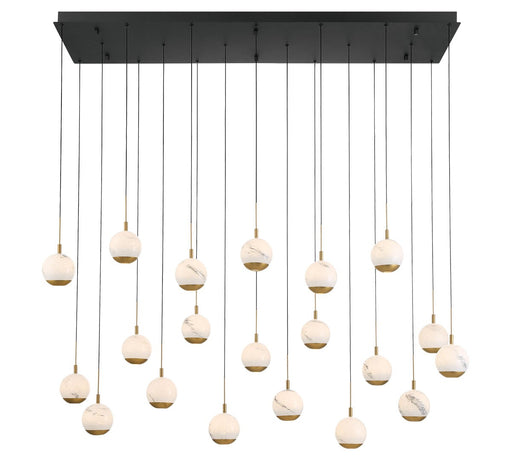 Lib & Co. - 12240-02 - LED Chandelier - Baveno - Matte Black