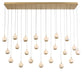 Lib & Co. - 12241-030 - LED Chandelier - Baveno - Painted Antique Brass