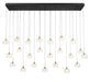 Lib & Co. - 12245-02 - LED Chandelier - Manarola - Matte Black