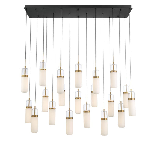 Lib & Co. - 12248-02 - LED Chandelier - Verona - Matte Black