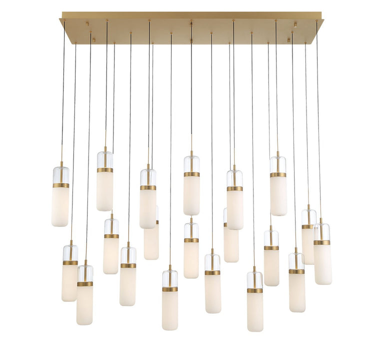 Lib & Co. - 12248-030 - LED Chandelier - Verona - Painted Antique Brass