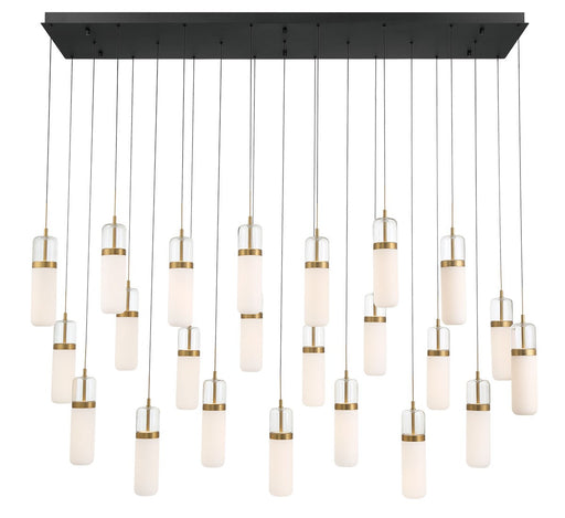 Lib & Co. - 12249-02 - LED Chandelier - Verona - Matte Black
