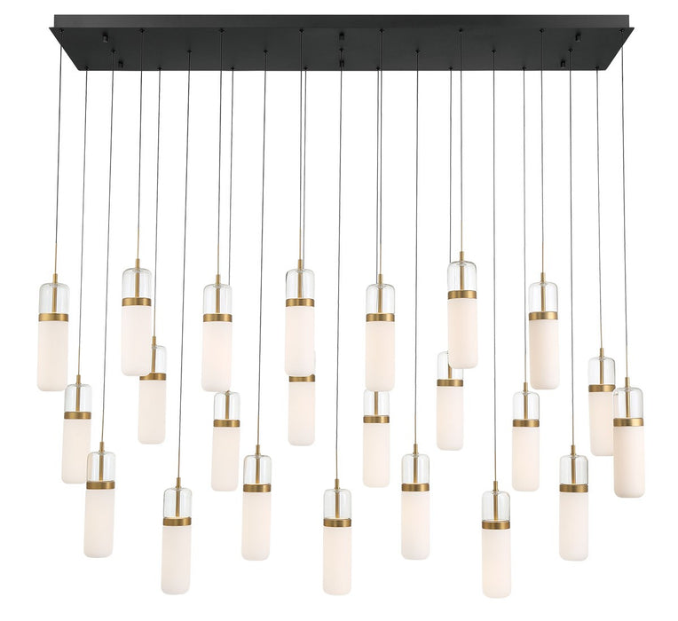 Lib & Co. - 12249-02 - LED Chandelier - Verona - Matte Black