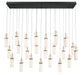 Lib & Co. - 12249-02 - LED Chandelier - Verona - Matte Black