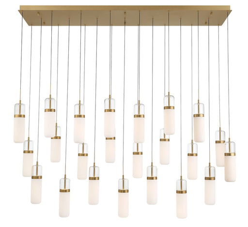 Lib & Co. - 12249-030 - LED Chandelier - Verona - Painted Antique Brass