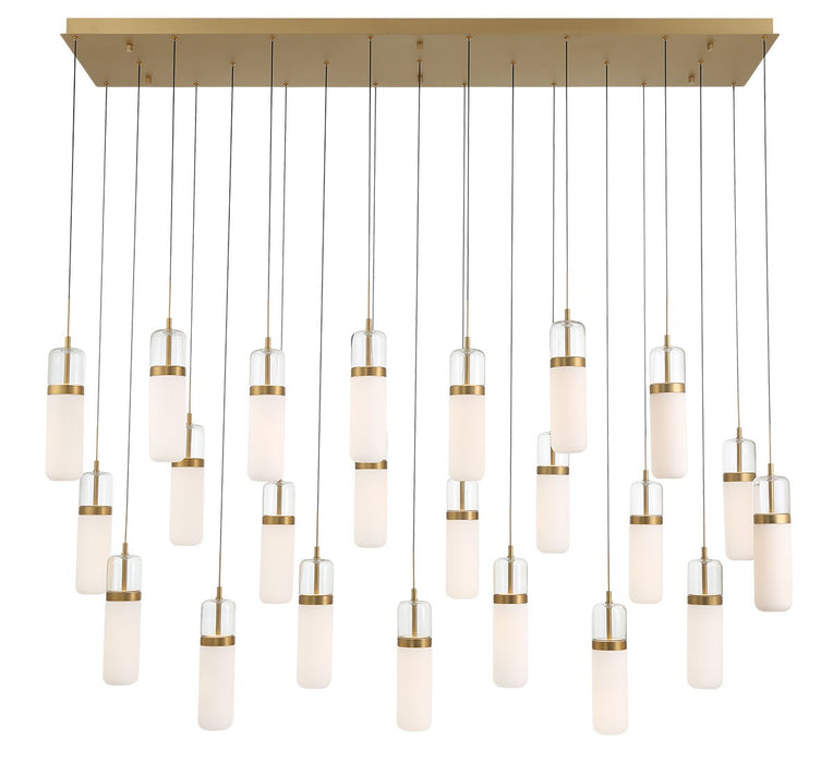 Lib & Co. - 12249-030 - LED Chandelier - Verona - Painted Antique Brass