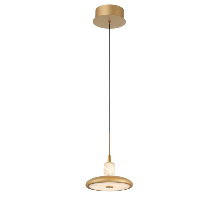 Lib & Co. - 12252-030 - LED Pendant - Mantova - Painted Antique Brass