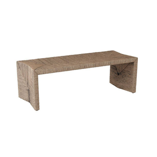 Zuri Bench Black Wash