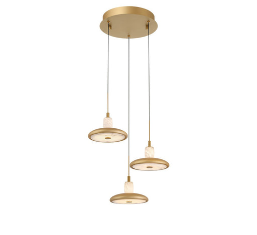 Mantova LED Pendant Painted Antique Brass