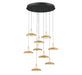 Lib & Co. - 12254-02 - LED Chandelier - Mantova - Matte Black