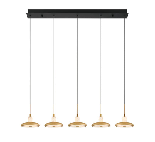 Mantova LED Chandelier Matte Black