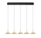Lib & Co. - 12257-02 - LED Chandelier - Mantova - Matte Black
