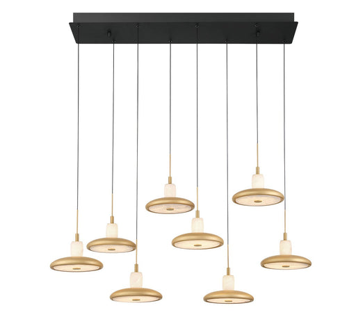 Mantova LED Chandelier Matte Black