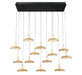 Lib & Co. - 12259-02 - LED Chandelier - Mantova - Matte Black