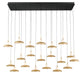 Lib & Co. - 12260-02 - LED Chandelier - Mantova - Matte Black