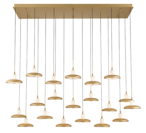 Lib & Co. - 12260-030 - LED Chandelier - Mantova - Painted Antique Brass