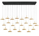 Lib & Co. - 12261-02 - LED Chandelier - Mantova - Matte Black
