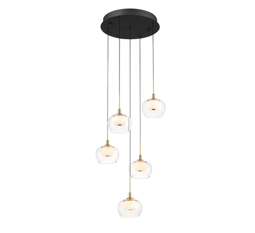 Lib & Co. - 12266-02 - LED Chandelier - Manarola - Matte Black