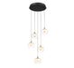 Lib & Co. - 12266-02 - LED Chandelier - Manarola - Matte Black