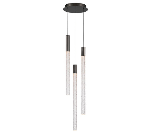 Gravina LED Chandelier Brushed Gun Metal