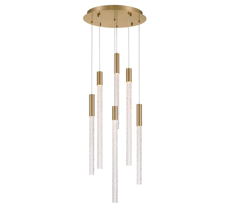 Lib & Co. - 12271-037 - LED Chandelier - Gravina - Brushed Brass