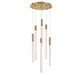 Lib & Co. - 12271-037 - LED Chandelier - Gravina - Brushed Brass