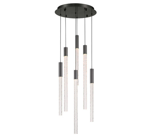 Gravina LED Chandelier Brushed Gun Metal