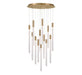 Lib & Co. - 12272-037 - LED Chandelier - Gravina - Brushed Brass