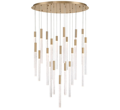 Gravina LED Chandelier Brushed Brass