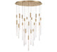 Lib & Co. - 12273-037 - LED Chandelier - Gravina - Brushed Brass