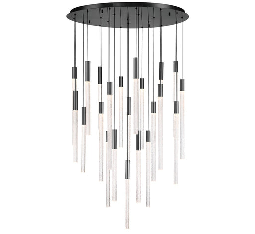 Gravina LED Chandelier Brushed Gun Metal
