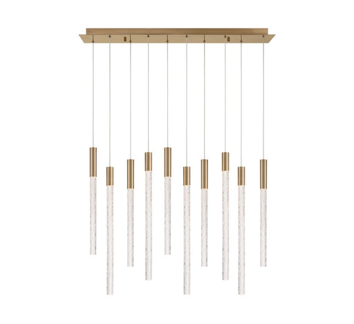 Gravina LED Chandelier Brushed Brass