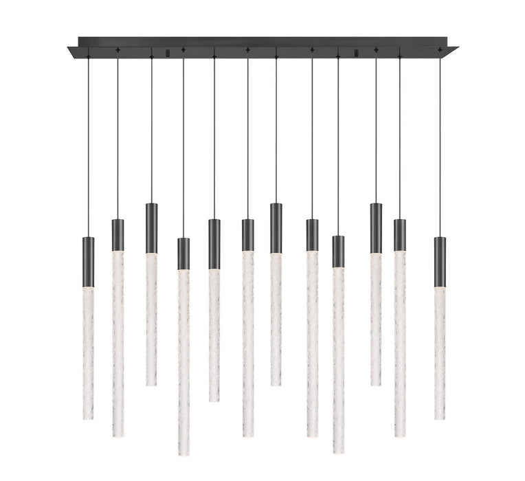 Lib & Co. - 12275-048 - LED Chandelier - Gravina - Brushed Gun Metal