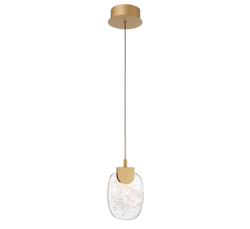 Castelo LED Pendant Painted Antique Brass
