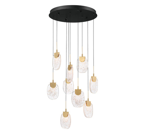Lib & Co. - 12289-02 - LED Chandelier - Castelo - Matte Black