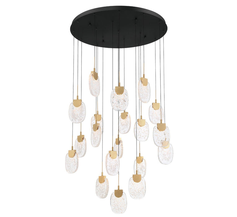 Lib & Co. - 12290-02 - LED Chandelier - Castelo - Matte Black