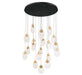 Lib & Co. - 12290-02 - LED Chandelier - Castelo - Matte Black
