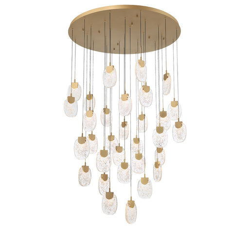 Lib & Co. - 12291-030 - LED Chandelier - Castelo - Painted Antique Brass