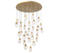 Lib & Co. - 12291-030 - LED Chandelier - Castelo - Painted Antique Brass