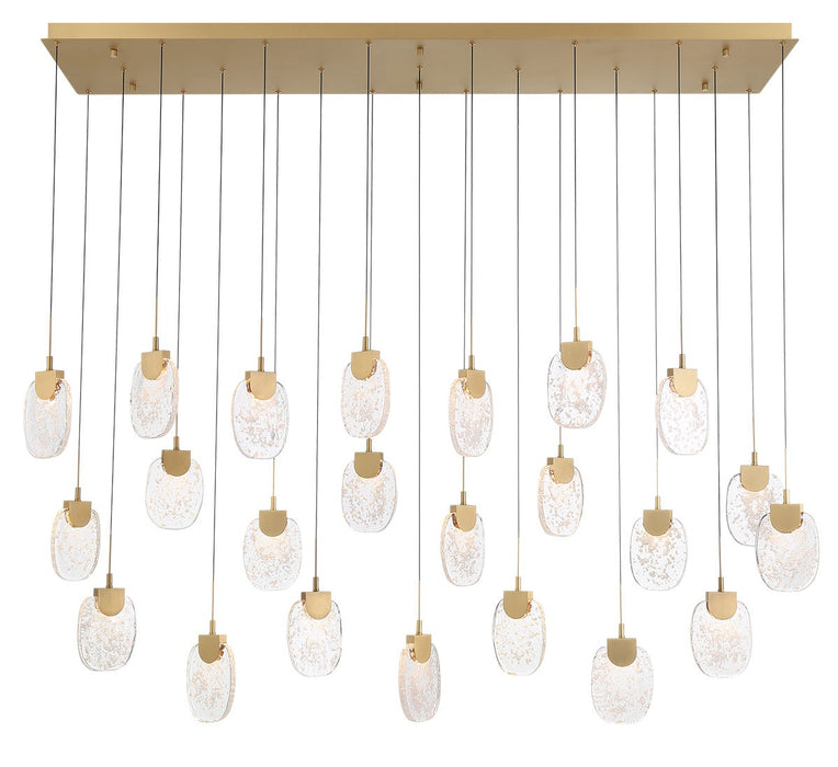 Lib & Co. - 12296-030 - LED Chandelier - Castelo - Painted Antique Brass