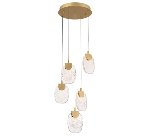 Lib & Co. - 12297-030 - LED Chandelier - Castelo - Painted Antique Brass