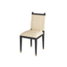 Arteriors - FRI07 - Dining Chair - Burdock - Ivory Leather