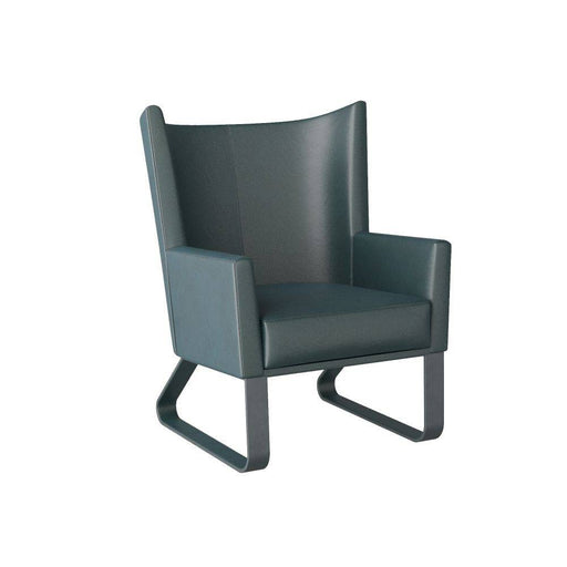Bleuback Chair Storm Leather