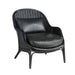 Arteriors - FRS07 - Lounge Chair - Bonnie - Noir Vegan Leather