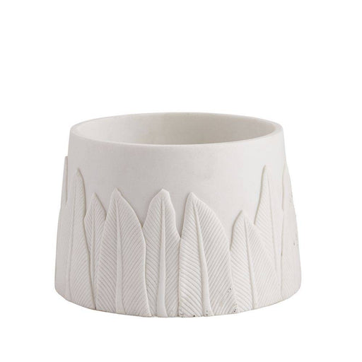 Feather Centerpiece Ivory, Riverstone