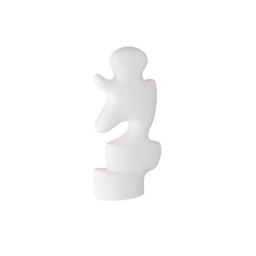 Mello Sculpture White Plaster, Resin