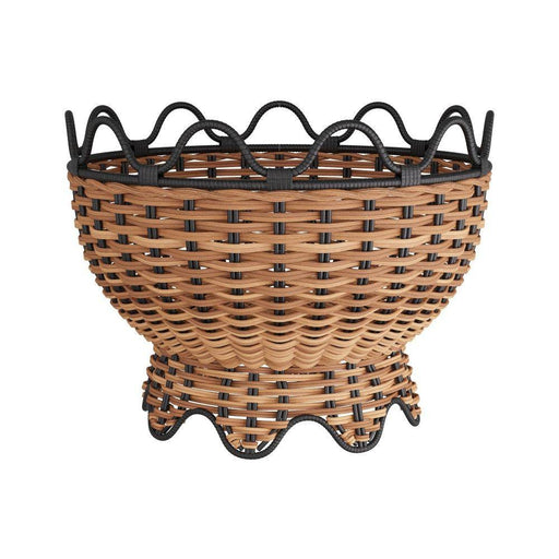 Mar Centerpiece Natural & Black, Rattan