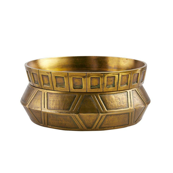 Arteriors - GKAYI01 - Centerpiece, Set of 2 - Millenia - Antique Brass