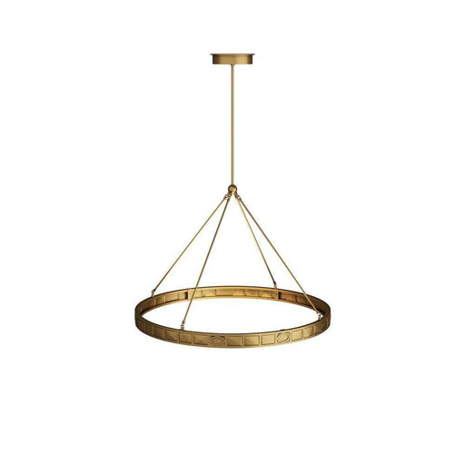 Empire Chandelier Antique Brass